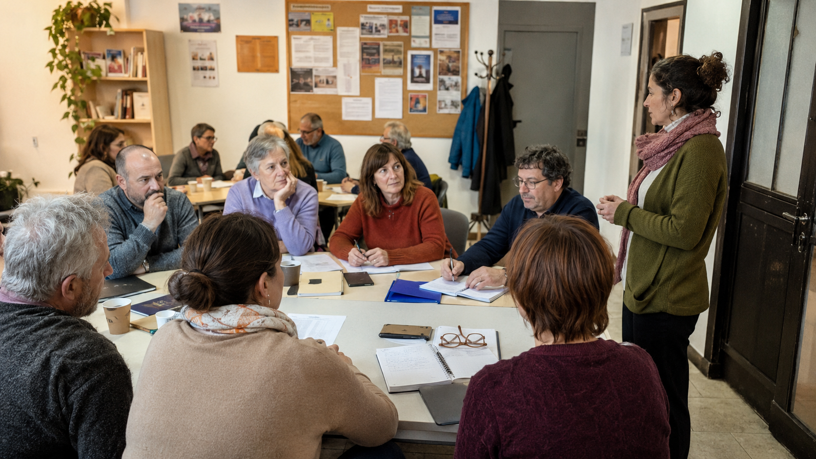 Actividad de una asociación