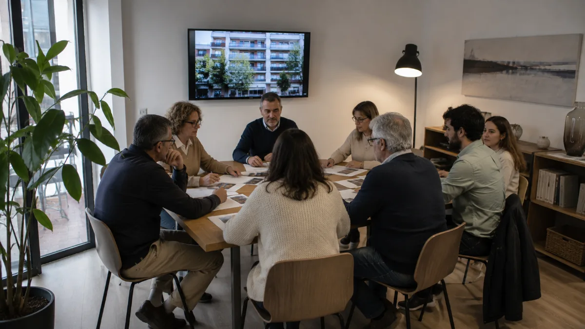 Actividad de una comunidad de bienes