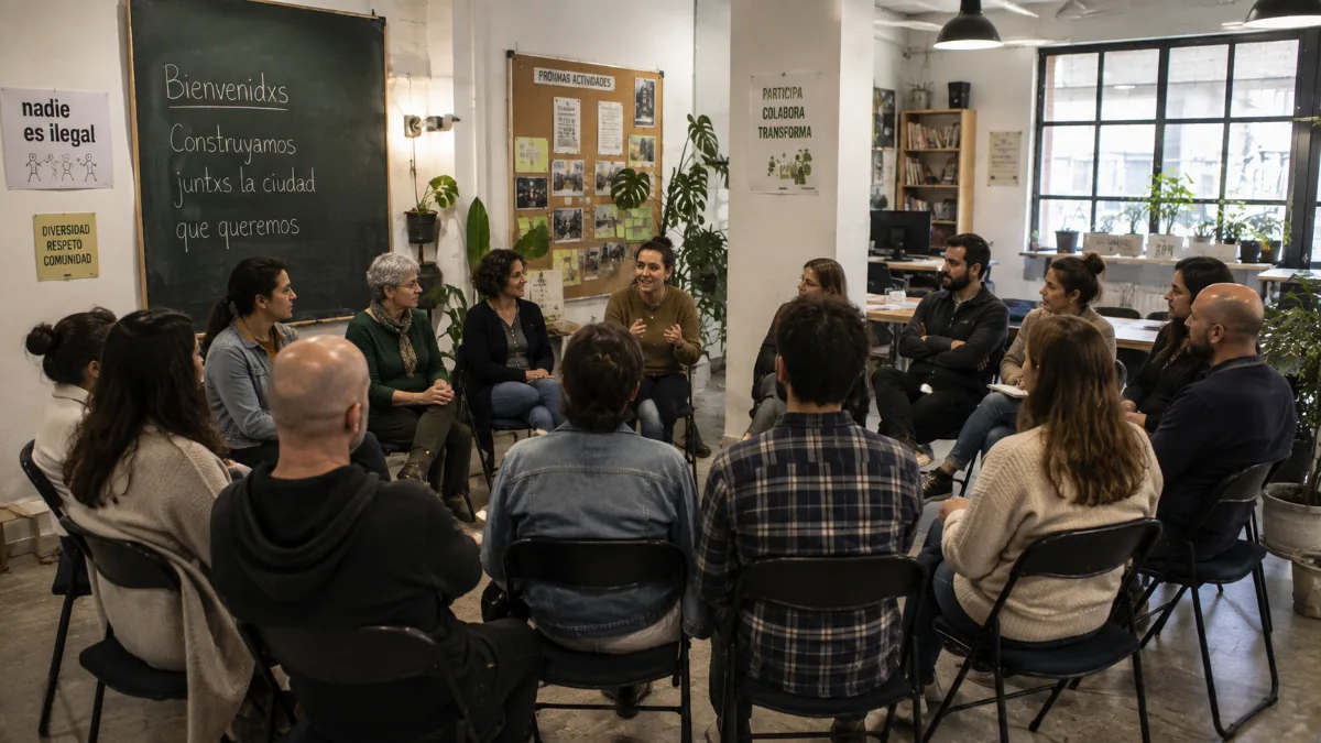 Actividad de una sociedad civil